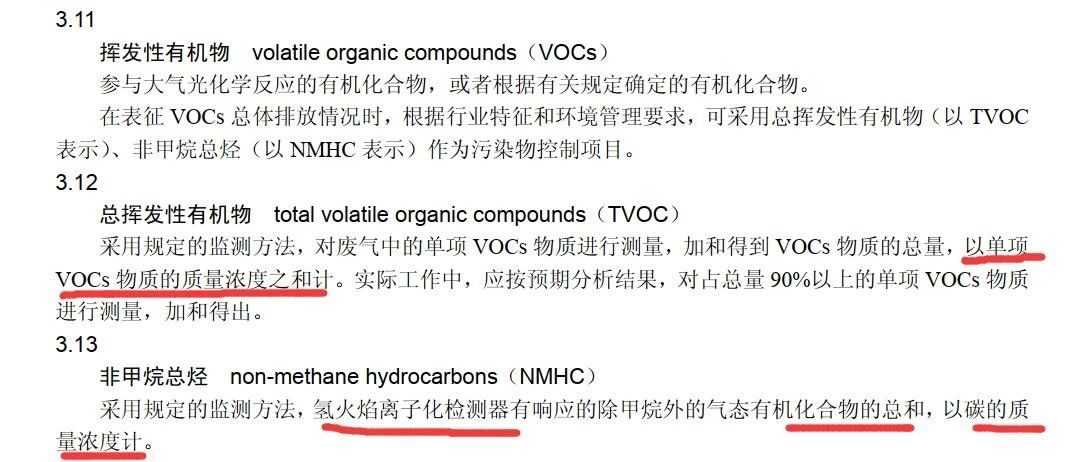 環(huán)評中成分明確的揮發(fā)性有機物用非甲烷總烴（以碳計）表征需要折算嗎？折算問題引發(fā)的TVOC與非甲烷總烴使用的不解與糾結(jié)？